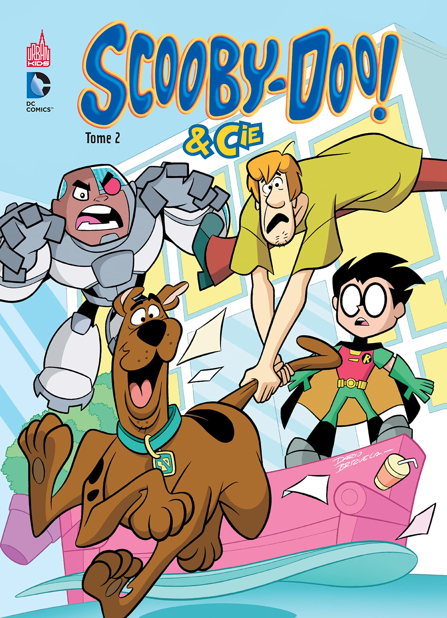 jaquette livre Scooby-Doo & Cie   Tome 2