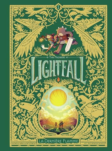 jaquette livre Lightfall Tome 1 - La Dernière Flamme