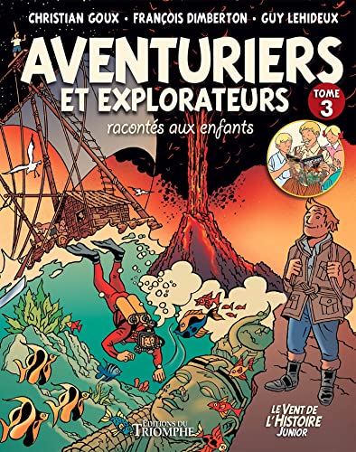 jaquette livre Aventuriers Et Explorateurs Racontés Aux Enfants Tome 3