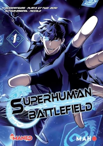 jaquette livre Superhuman Battlefield - Tome 1