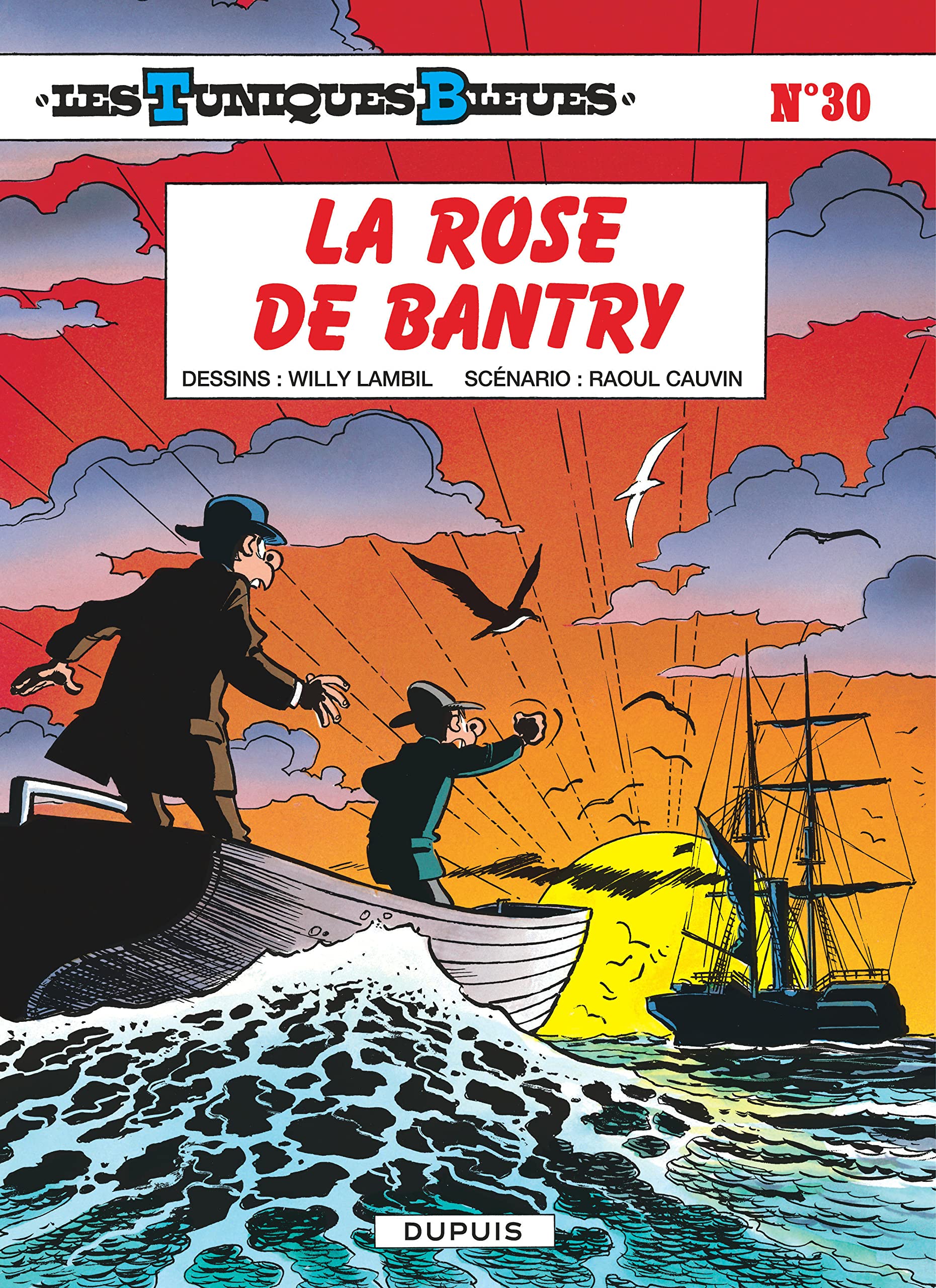 jaquette livre Les Tuniques bleues, tome 30 : La rose de Bantry