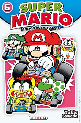 jaquette livre Super Mario - Manga adventures - Tome 6
