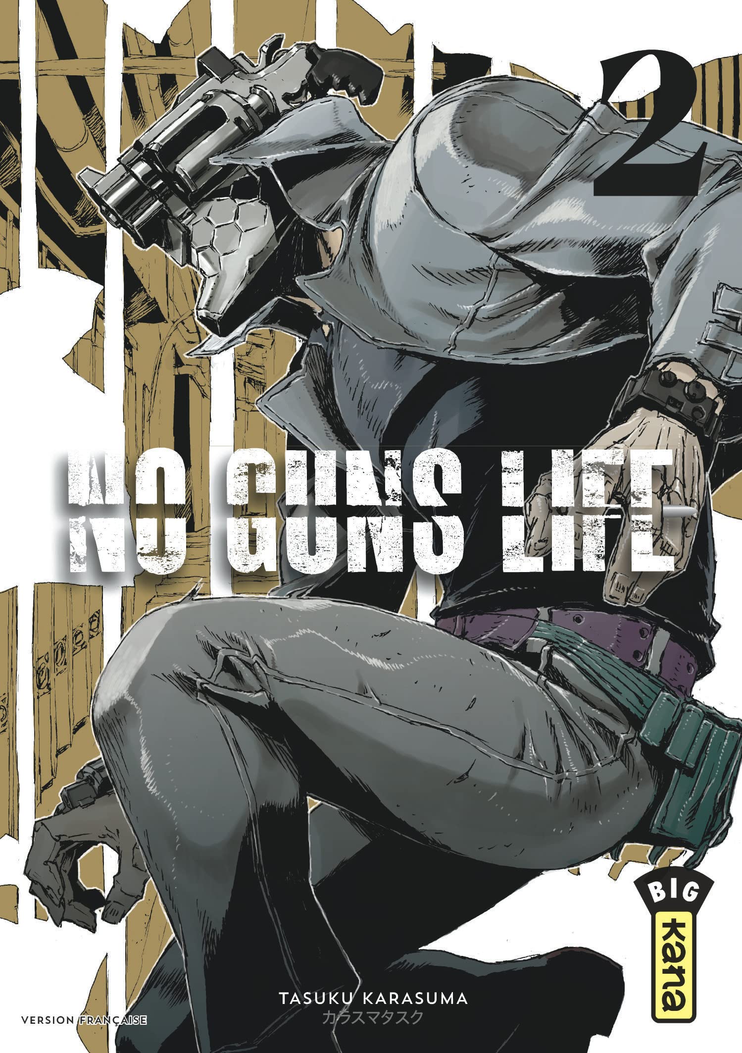 jaquette livre No Guns life, tome 2