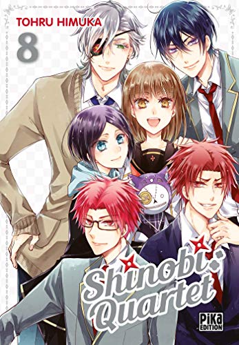 jaquette livre Shinobi Quartet - Tome 8