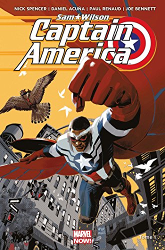 jaquette livre Captain America : Sam Wilson Tome 1 - Pas Mon Captain America