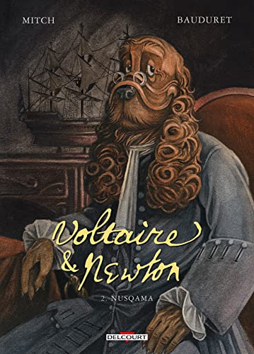 jaquette livre Voltaire Et Newton Tome 2 - Nusqama