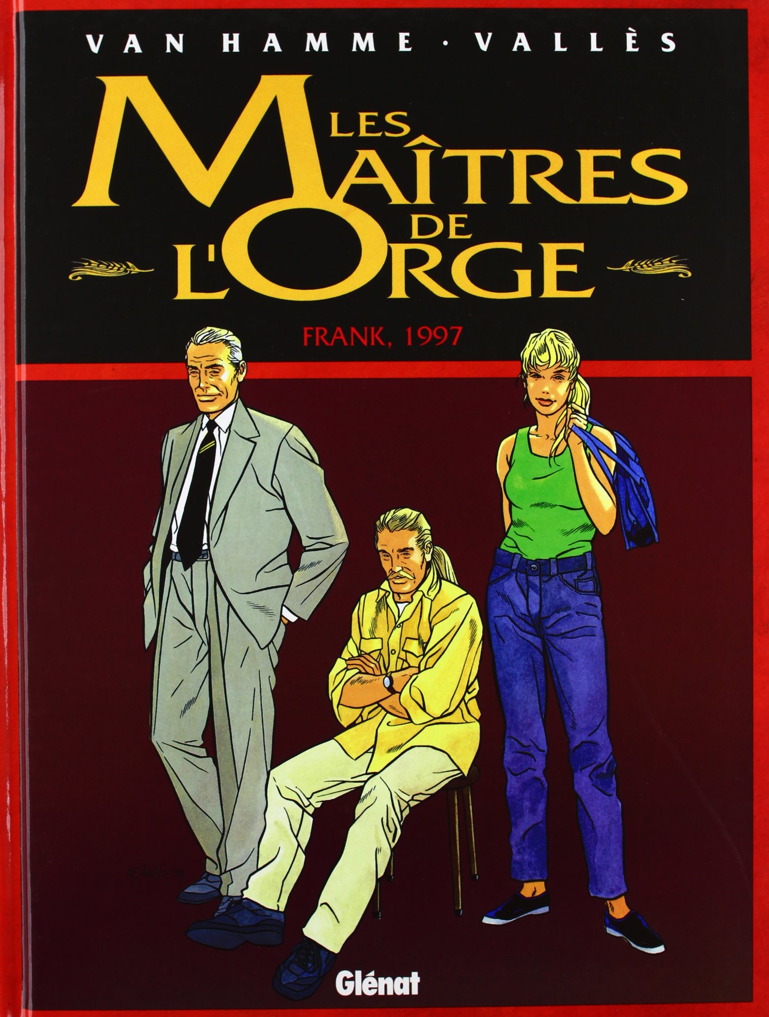 jaquette livre Les maitres de l'orge, tome 7 : Frank, 1997