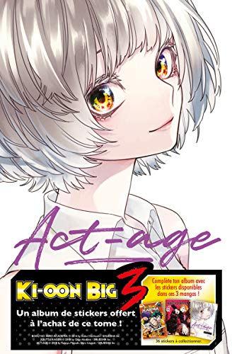 jaquette livre Act-Age Tome 2 - Le Masque De Chiyoko - Avec Un Album De Stickers Offert