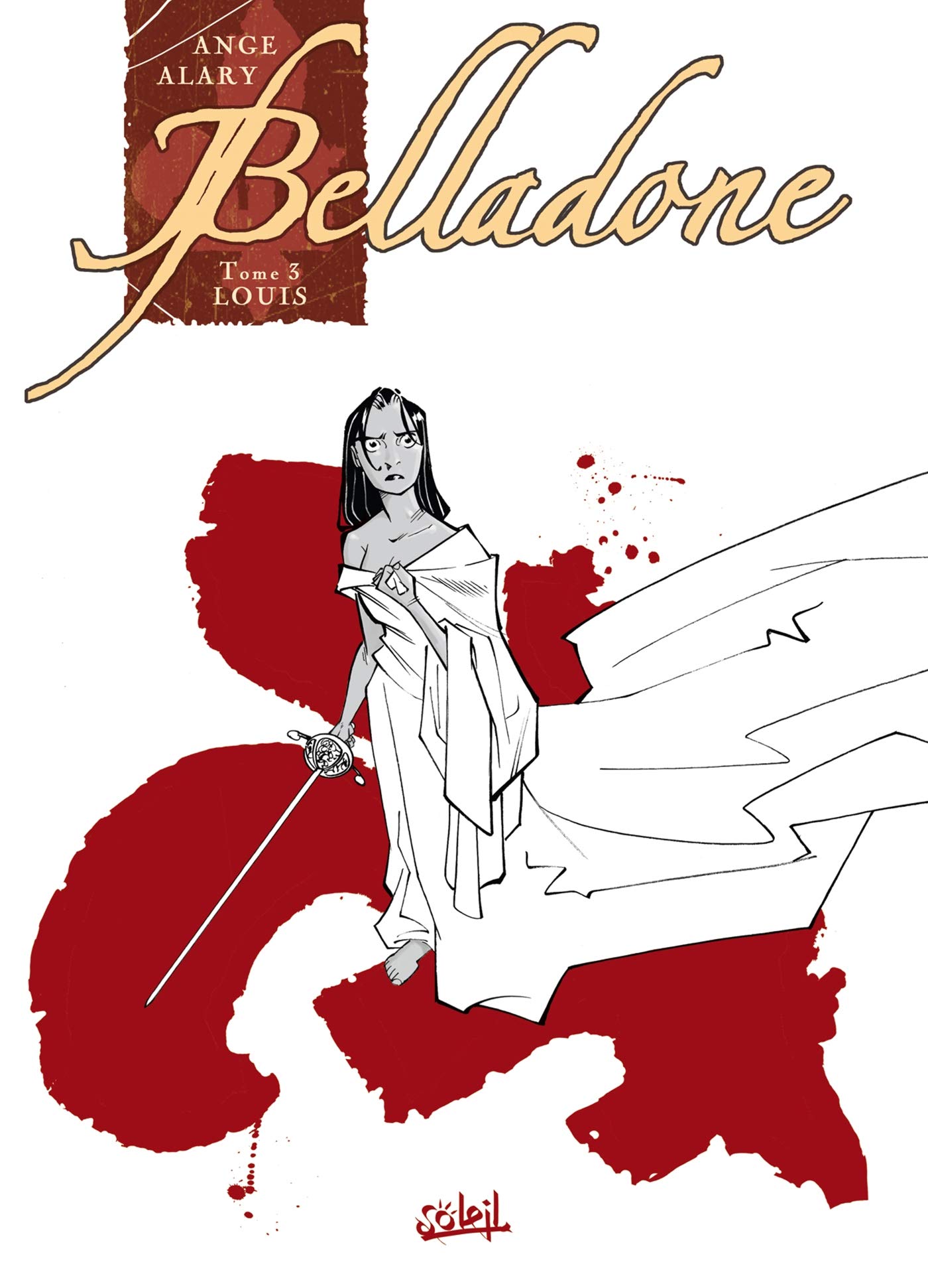 jaquette livre Belladone, Tome 3 : Louis