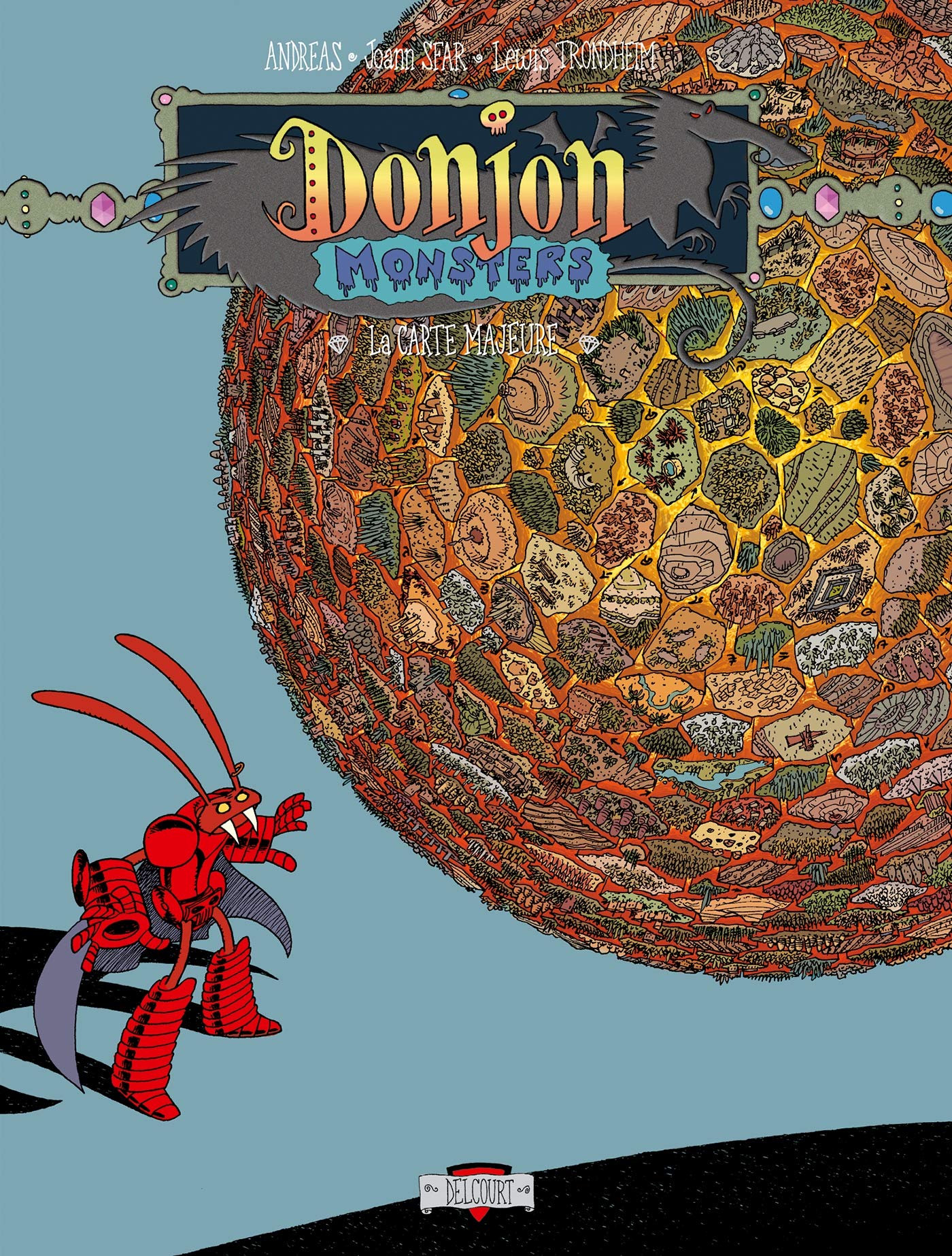 jaquette livre Donjon monsters, tome 3 : La Carte majeure