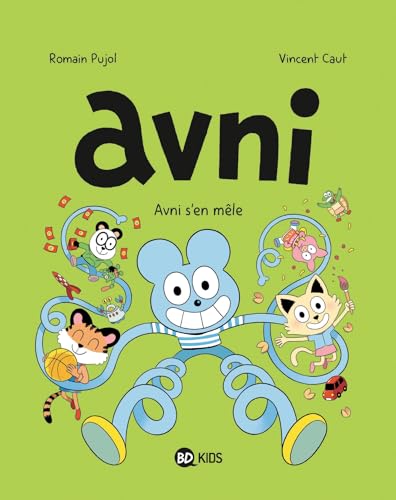 jaquette livre Avni Tome 4 - Avni S'en Mêle