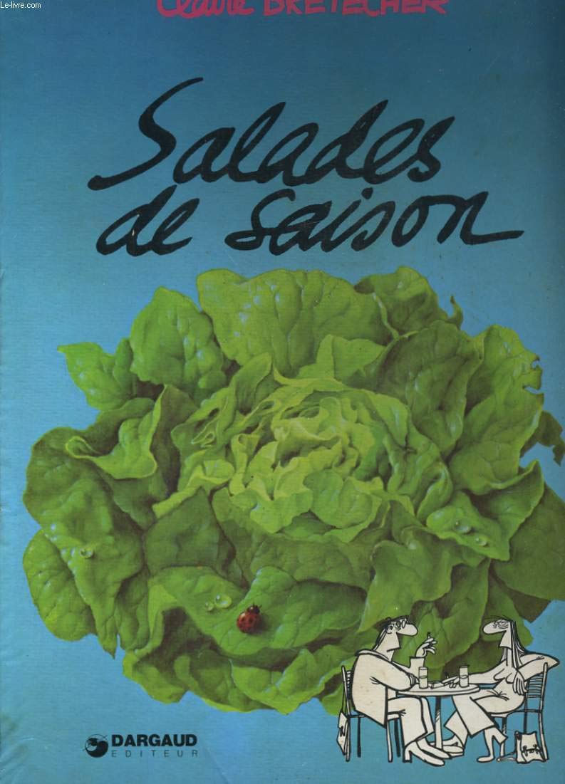 jaquette livre Salades de saison
