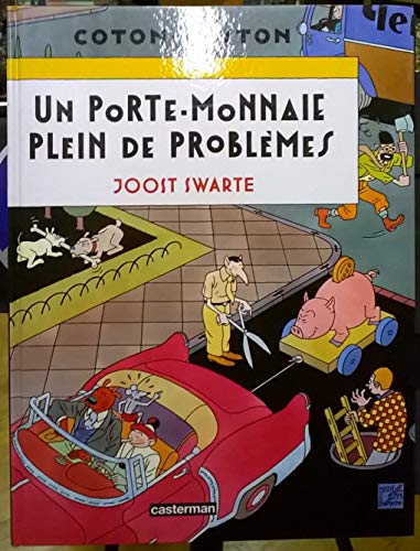 jaquette livre Coton Et Piston - Une Porte Monnaie Plein De Problèmes