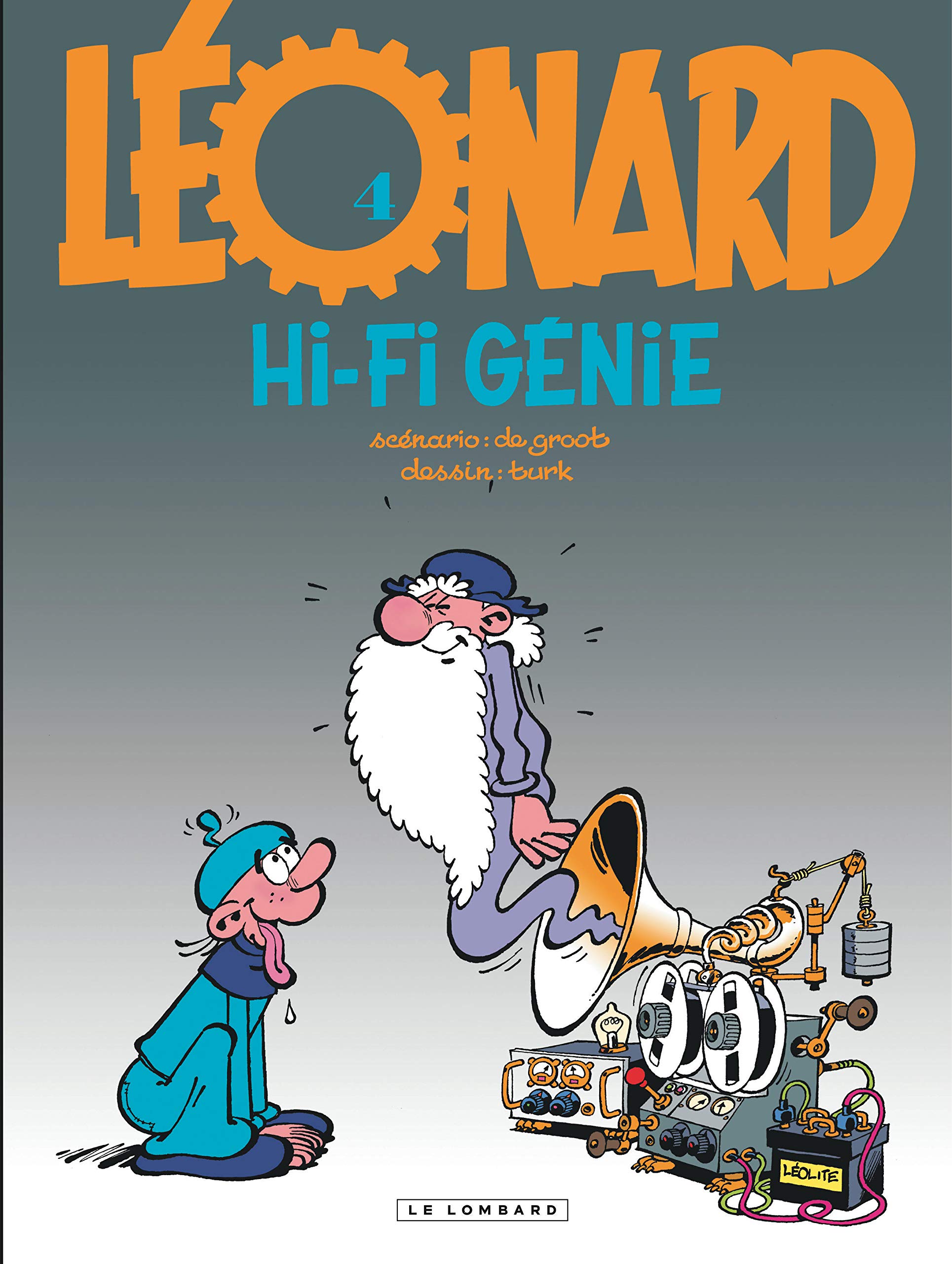 jaquette livre Léonard, tome 4 : Hi-Fi génie