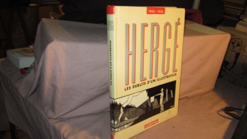 jaquette livre Hergé, Les Débuts D'un Illustrateur