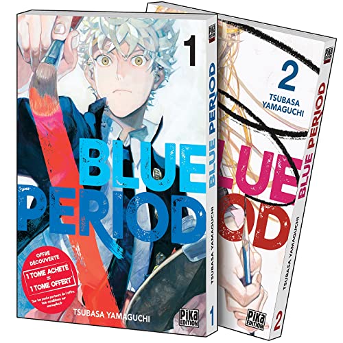 jaquette livre Blue Period Tome 2 - Avec Blue Period Tome 1 Offert