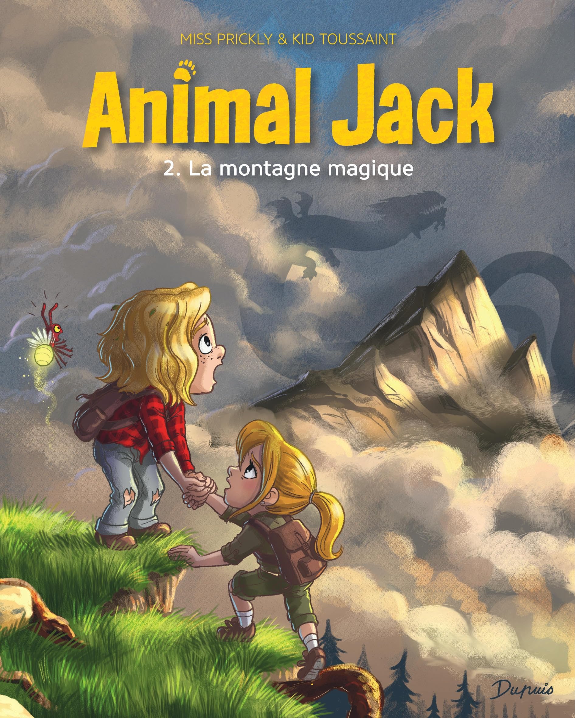jaquette livre Animal Jack - tome 2 - La montagne magique