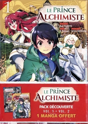 jaquette livre Le Prince Alchimiste Tomes 1 Et 2 - Pack En 2 Volumes