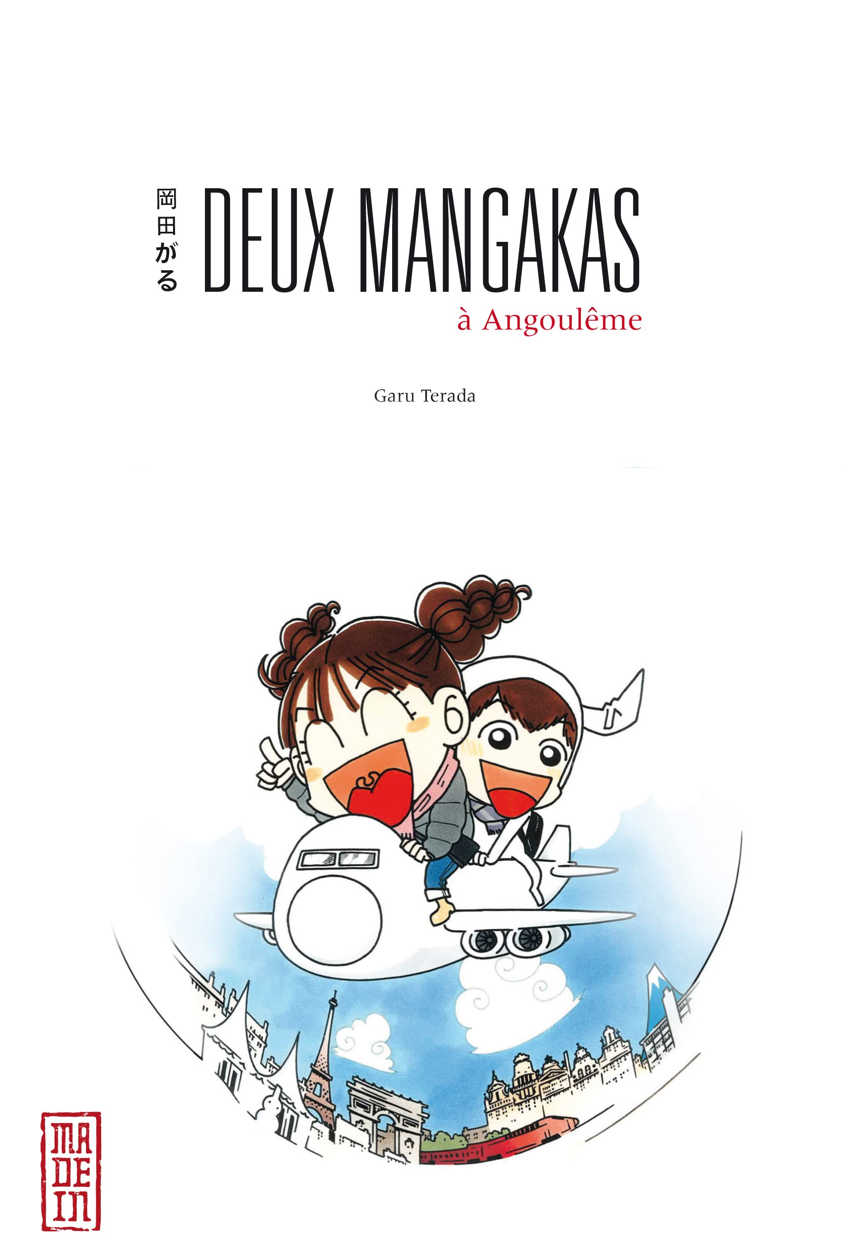jaquette livre Deux mangakas à Angoulême