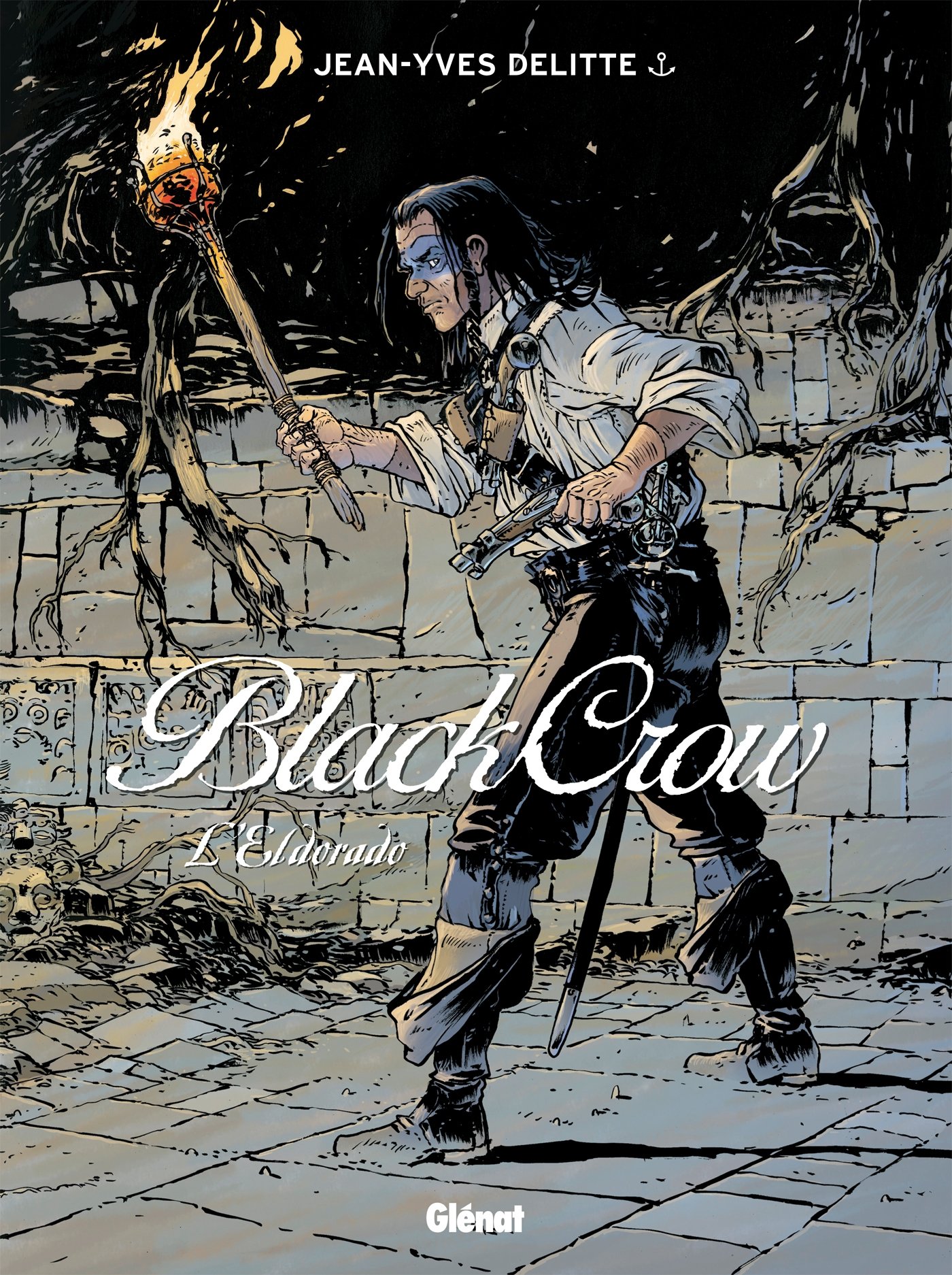 jaquette livre Black Crow - Tome 06: L'Eldorado