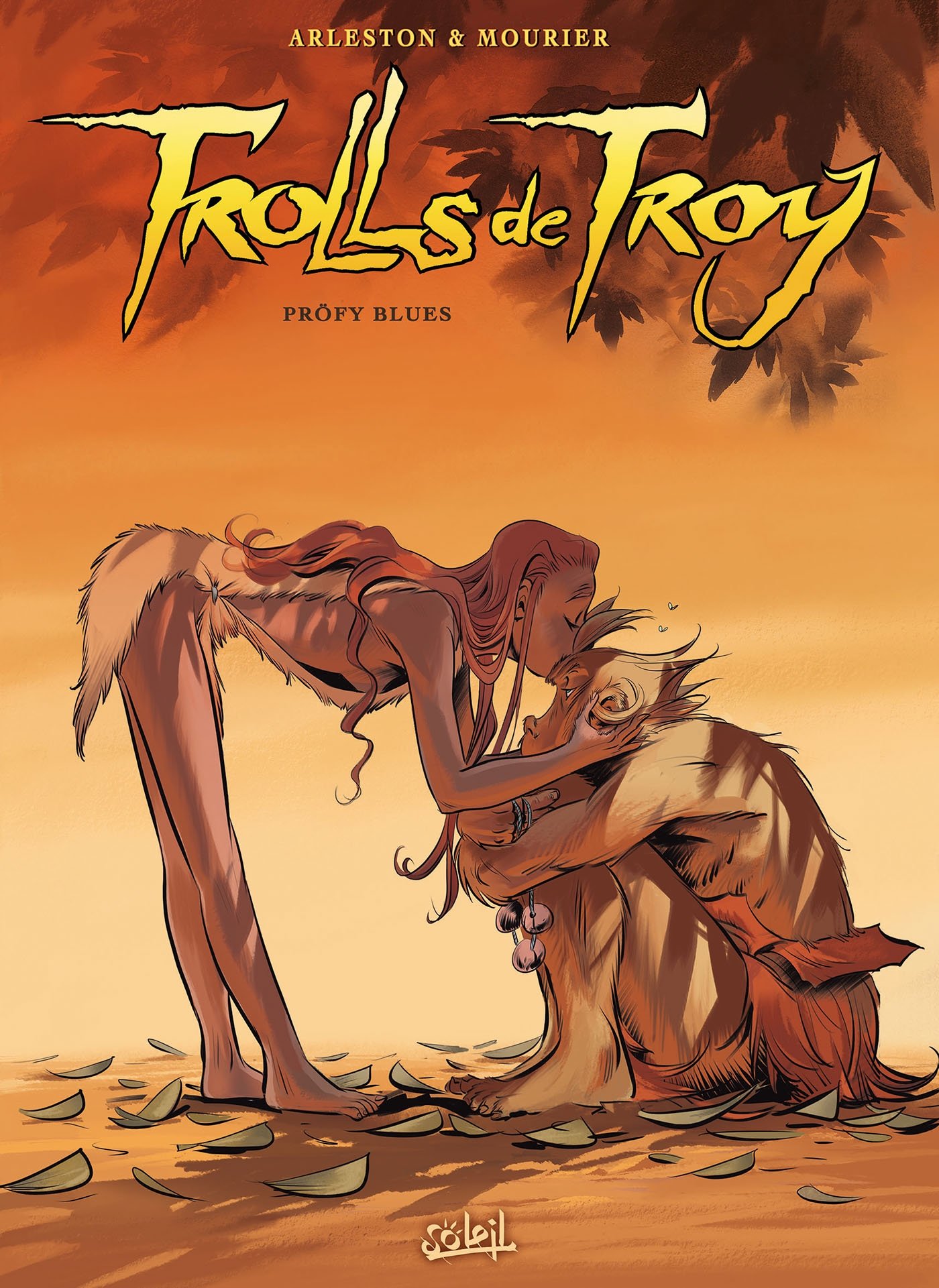 jaquette livre Trolls de Troy T18 - Pröfy Blues