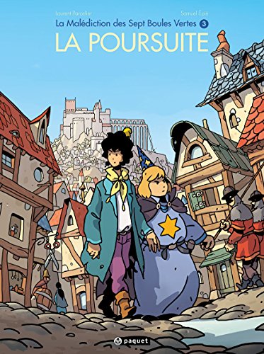 jaquette livre La Malédiction Des Sept Boules Vertes Tome 3 - La Poursuite