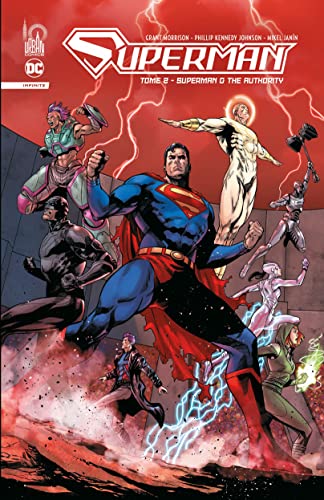 jaquette livre Superman Infinite Tome 2 - Superman & The Authority