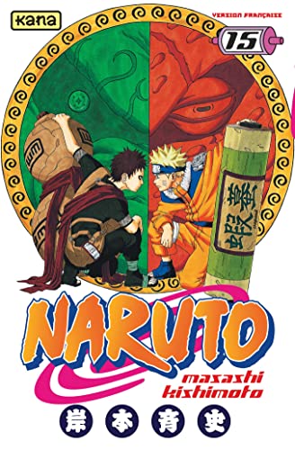 jaquette livre Naruto - Tome 15 : Le répertoire ninpô de Naruto !!
