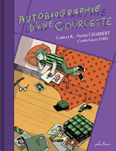 jaquette livre Autobiographie D'une Courgette