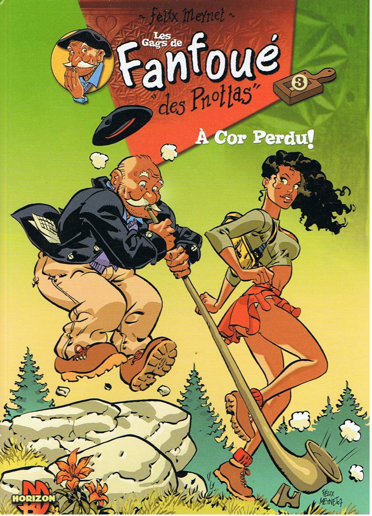 jaquette livre Fanfoué des Pnottas, Tome 3 : A cor perdu !