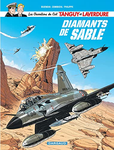 jaquette livre Les Chevaliers Du Ciel Tanguy Et Laverdure Tome 6 - Diamants De Sable
