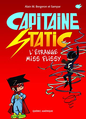 jaquette livre Captain Static - L'étrange Miss Flissy