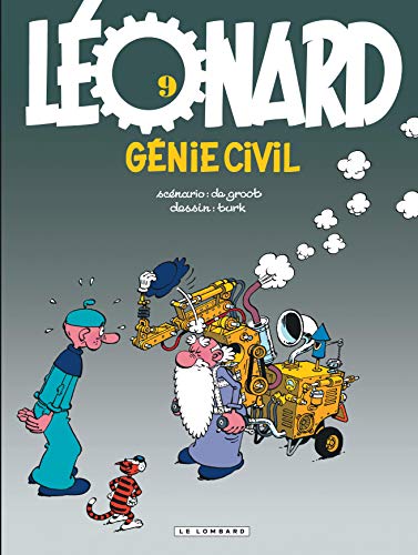 jaquette livre Léonard Tome 9 - Génie Civil