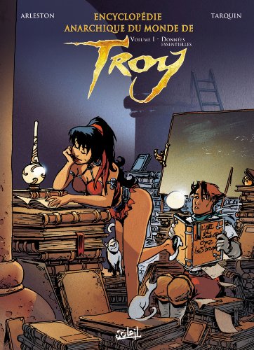 jaquette livre Encyclopédie Anarchique Du Monde De Troy Tome 1 - Données Essentielles