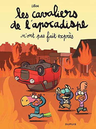 jaquette livre Les Cavaliers De L'apocadispe Tome 2 - Les Cavaliers De L'apocadispe N'ont Pas Fait Exprès