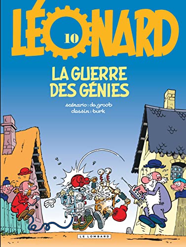 jaquette livre Léonard Tome 10 - La Guerre Des Génies