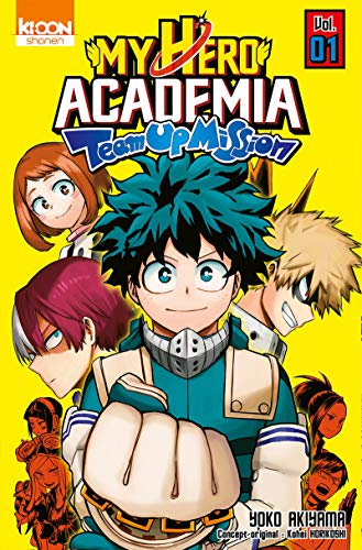 jaquette livre My Hero Academia - Team Up Mission - Tome 1