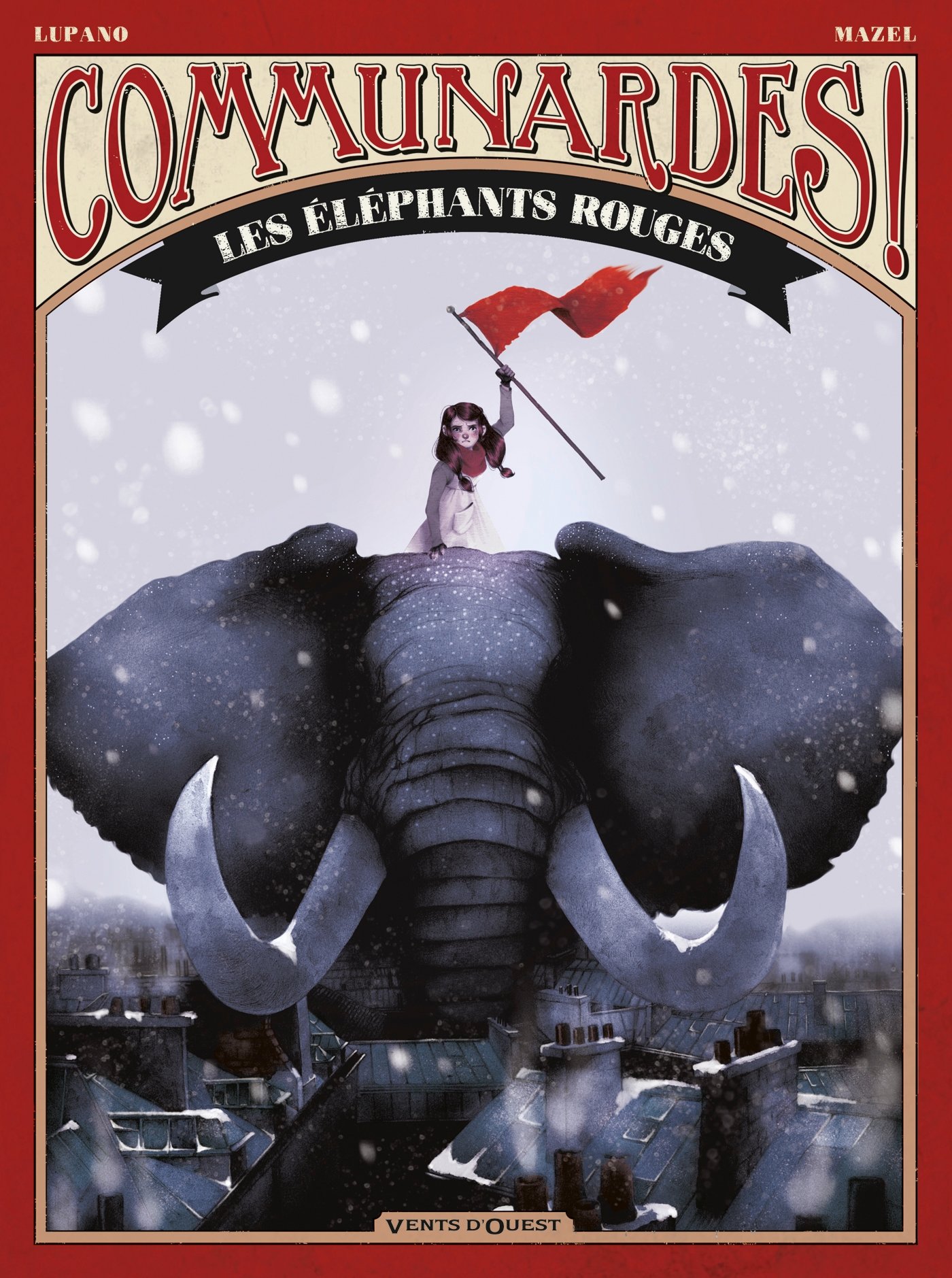 jaquette livre Communardes ! - Les Eléphants rouges