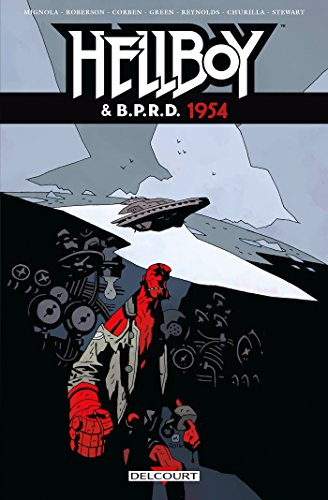 jaquette livre Hellboy & B.P.R.D. Tome 3 - 1954