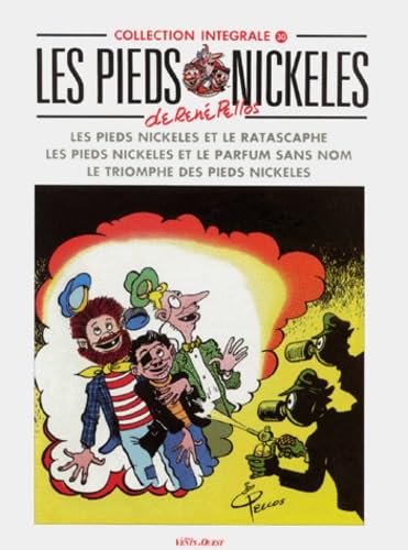 jaquette livre Les Pieds Nickelés Tome 30 : Les Pieds Nickelés Et Le Rastacaphe - Les Pieds Nickelés Et Le Parfum Sans Nom - Le Triomphe Des Pieds Nickélés