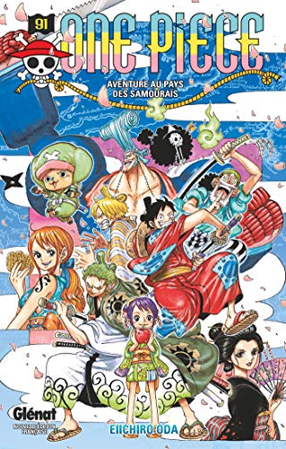jaquette livre One Piece - Tome 91 : Aventure au Pays des Samourais