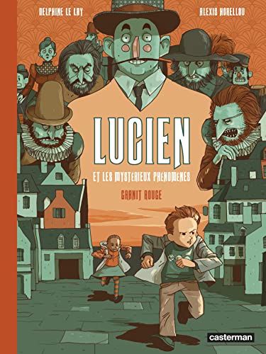 jaquette livre Lucien Et Les Mystérieux Phénomènes Tome 2 - Granit Rouge