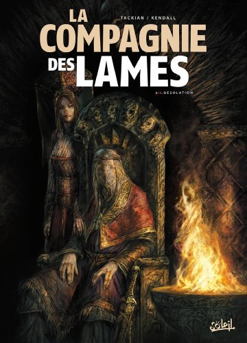 jaquette livre La Compagnie Des Lames Tome 2 - Désolation