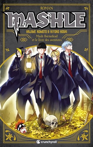 jaquette livre Mashle - Roman - Tome 1 : Mash Burnedead et le livre des aventures
