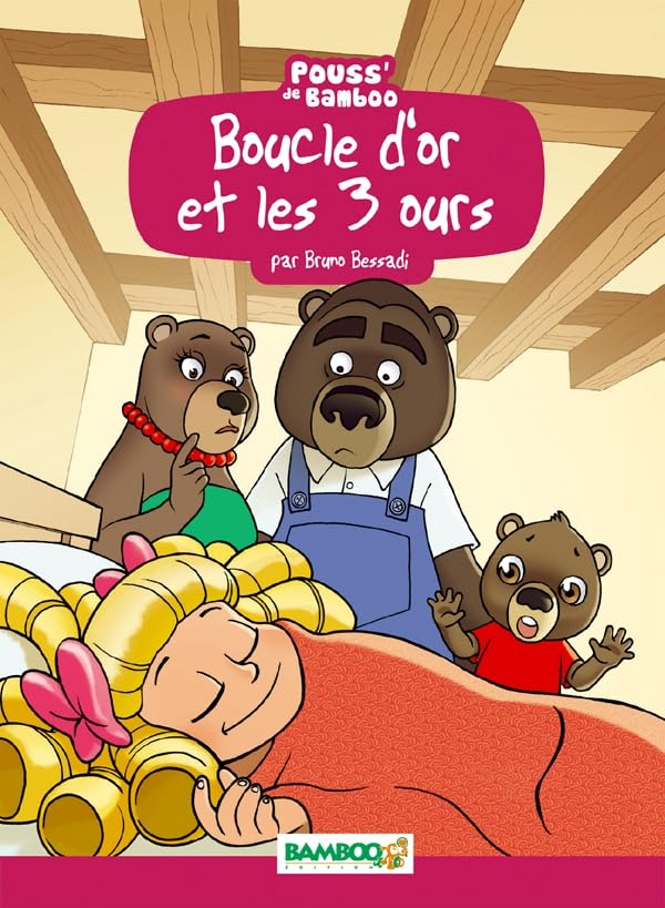 jaquette livre Boucle D'or Et Les 3 Ours