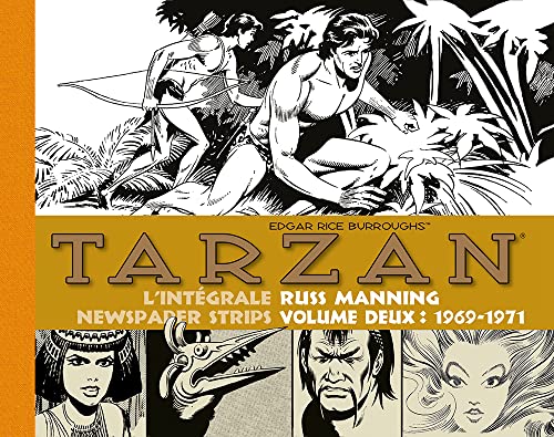 jaquette livre Tarzan L'intégrale Des Newspaper Strips Volume 2 - 1969-1971