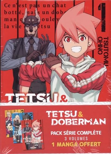 jaquette livre Tetsu & Doberman - Pack En 3 Volumes : Tomes 1 À 3 - Dont 1 Tome Offert