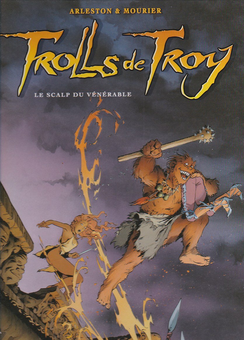 jaquette livre Trolls de Troy, tome 2 : Le scalp du vénérable