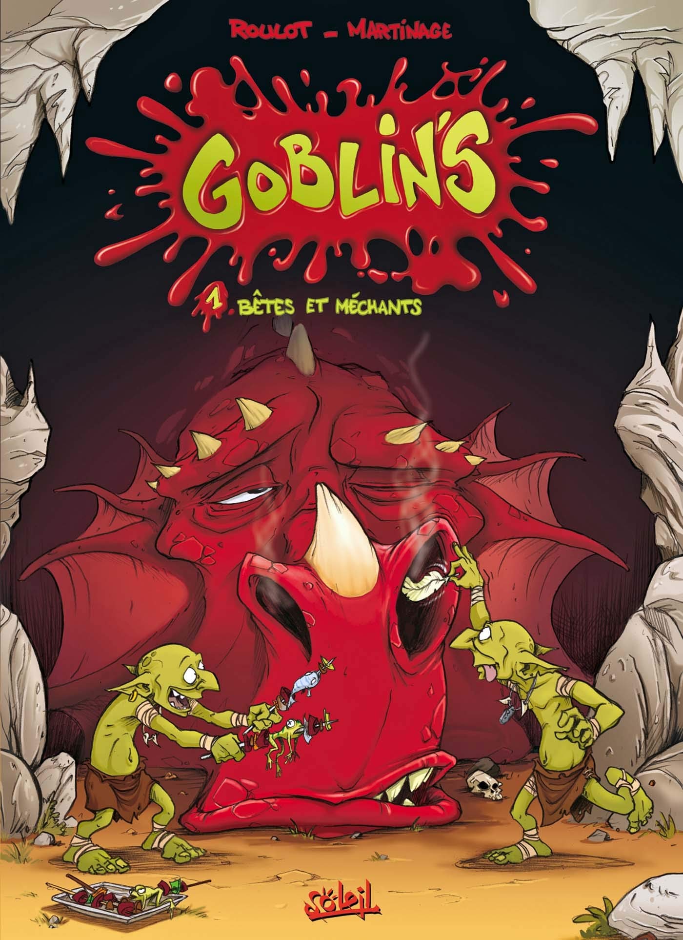 jaquette livre Goblin's, Tome 1 : Bêtes et méchants