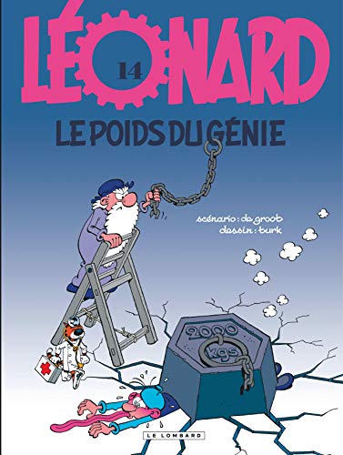 jaquette livre Léonard Tome 14 - Le Poids Du Génie
